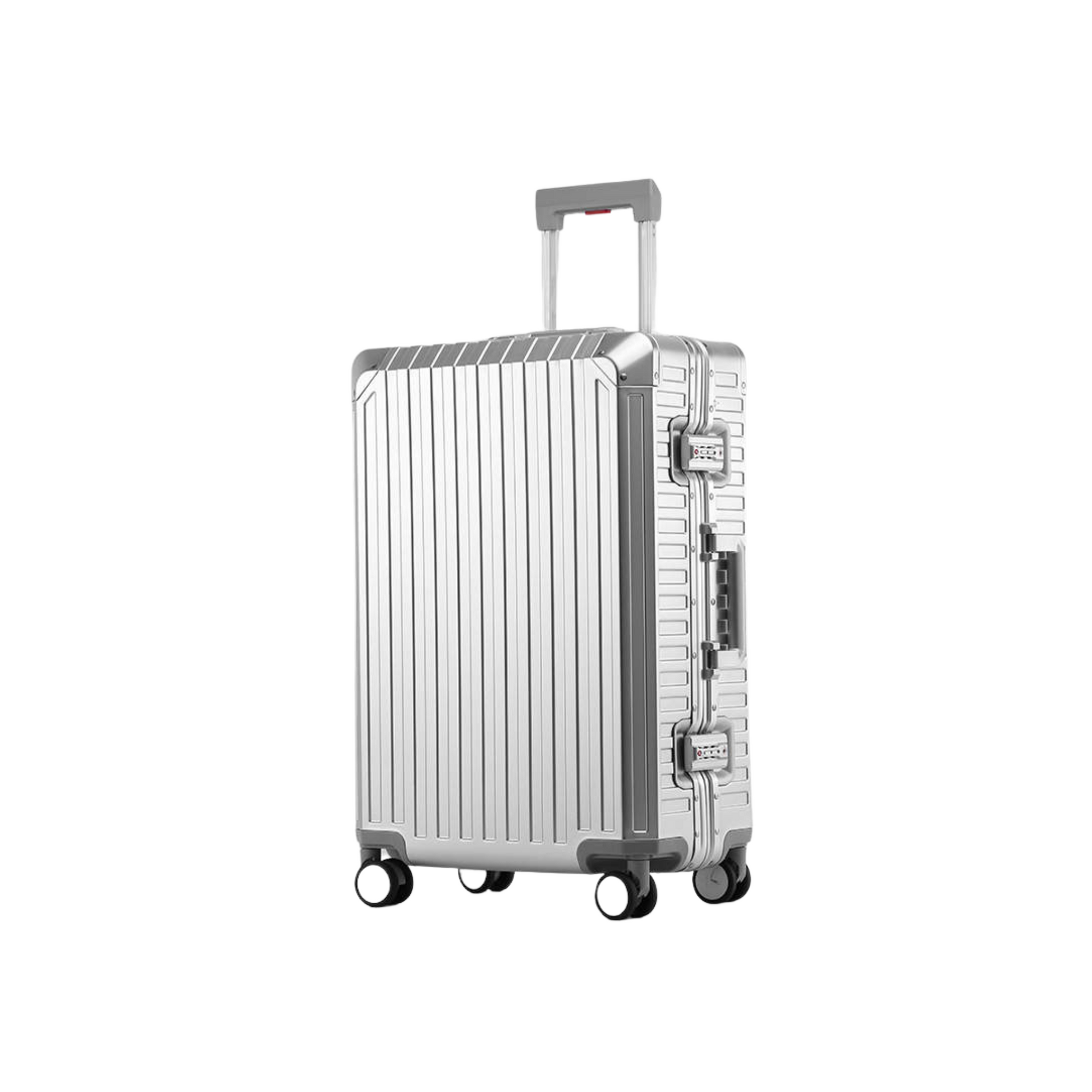 Sapphire Suitcases Aluminium Metal Luggage  Front side