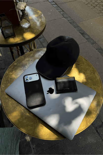 The Sapphire Alcantara iPhone Case